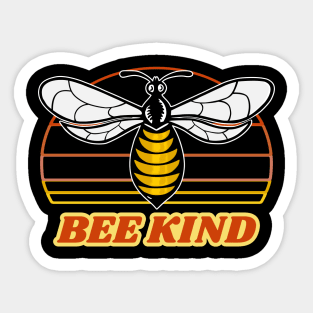 Bee Kind Vintage Style Sticker